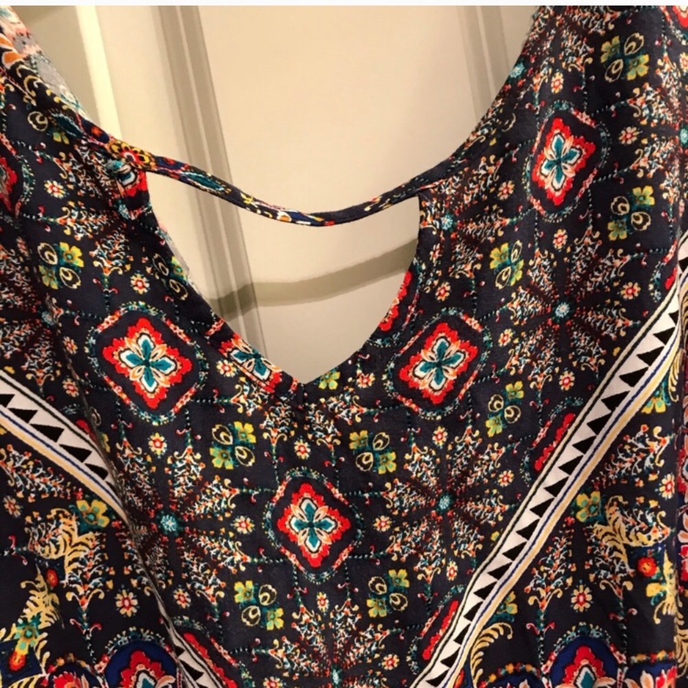 Boho Patterned Romper - Picture 6 of 8